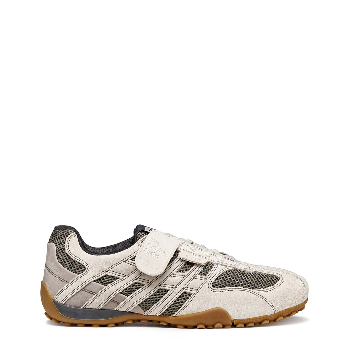 Geox SNAKE - White,combined - Back view