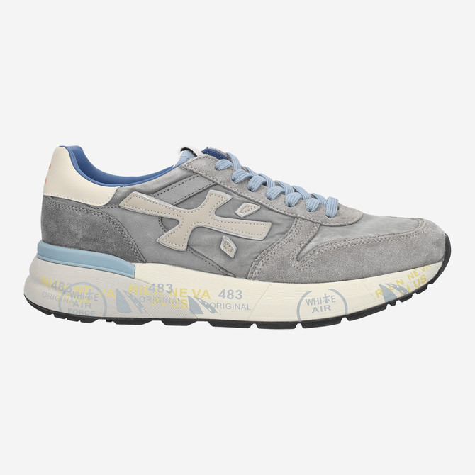 Premiata MICK - Gray - Back view