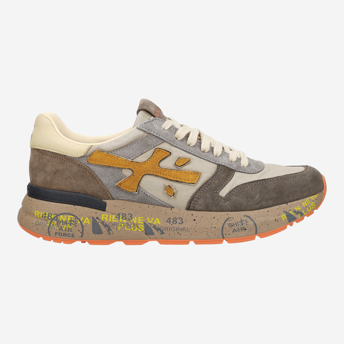 Premiata MICK - Gray - Back view