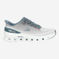 Skechers ARCH FIT GLIDE - gray, combined - rear view