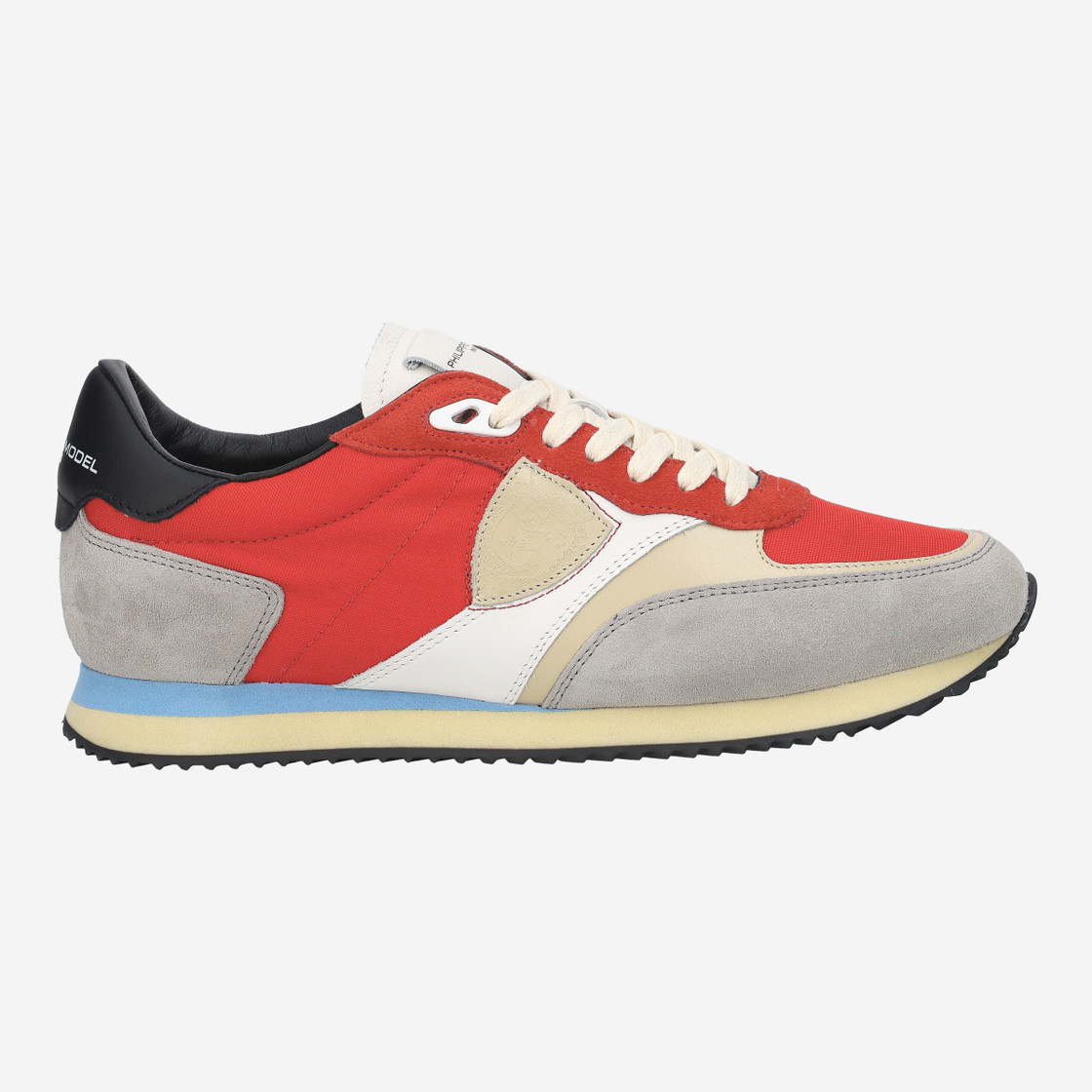 Philippe Model BLVILLE LOW - Red, combined - Back view