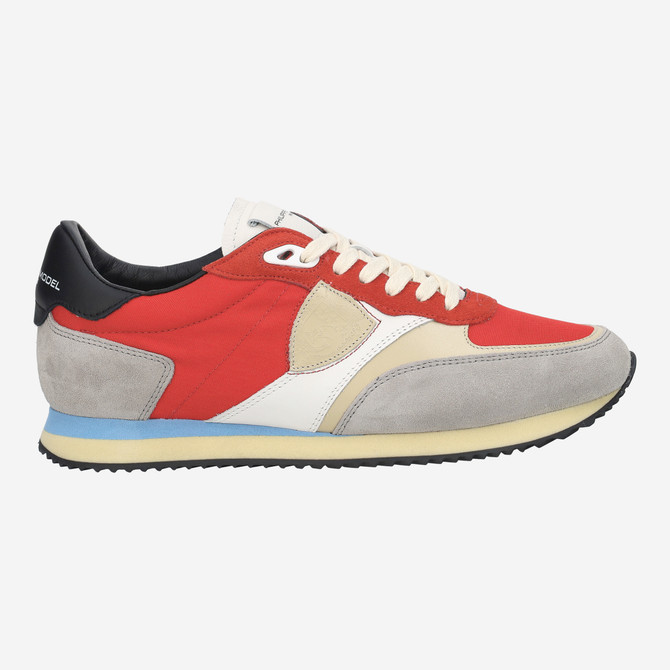 Philippe Model BLVILLE LOW - Red, combined - Back view