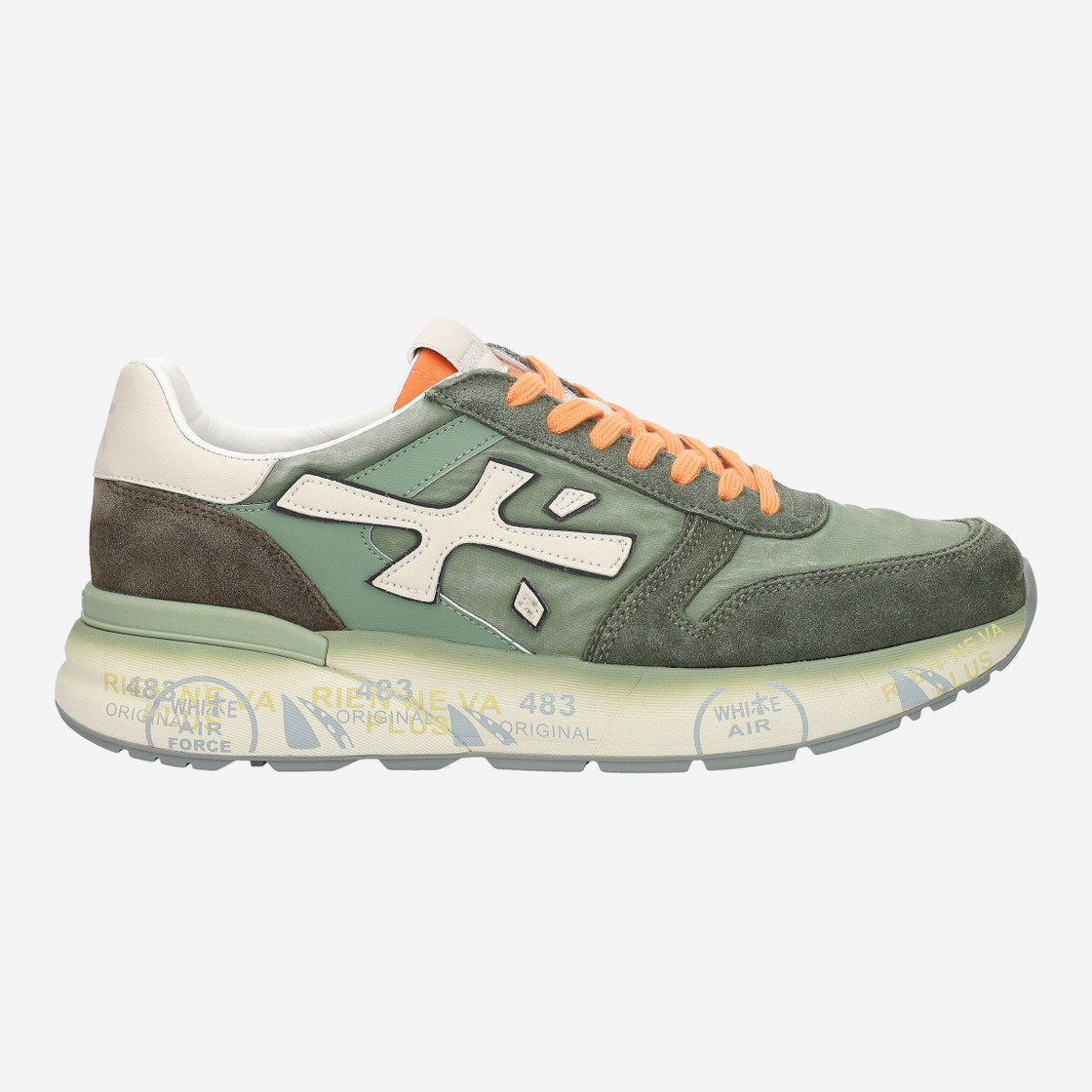 Premiata MICK - Green - Back view