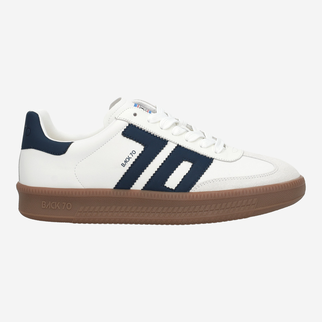 BACK 70 DOUBLE - Blue, combined - rear view