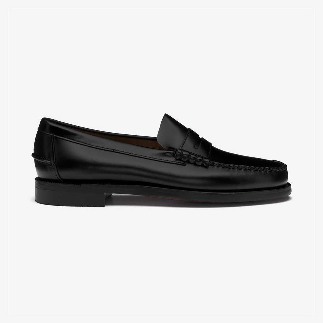 Sebago CLASSIC DAN - Black - Rear view