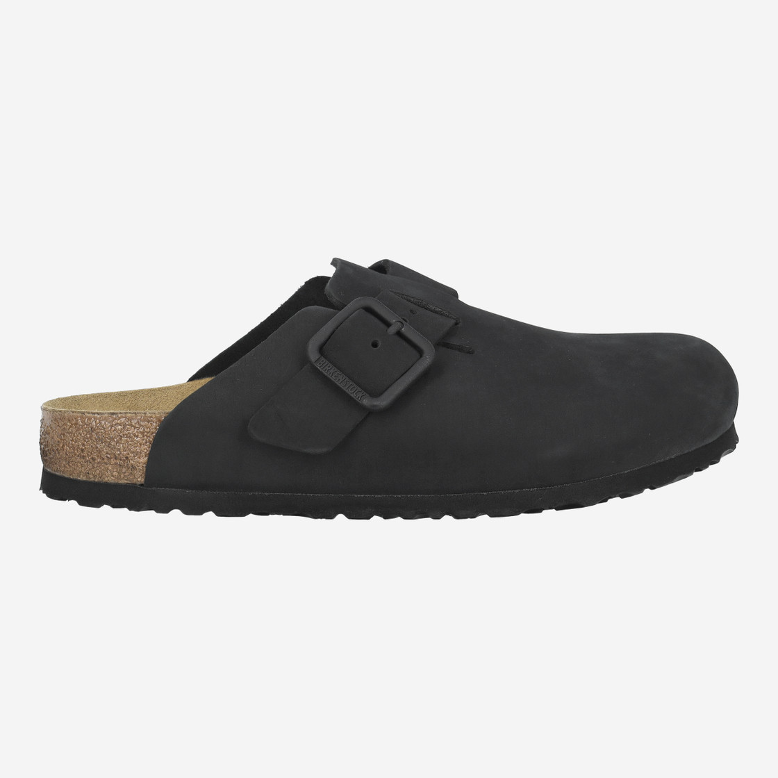 birkenstock BOSTON WB - Schwarz - Rückansicht