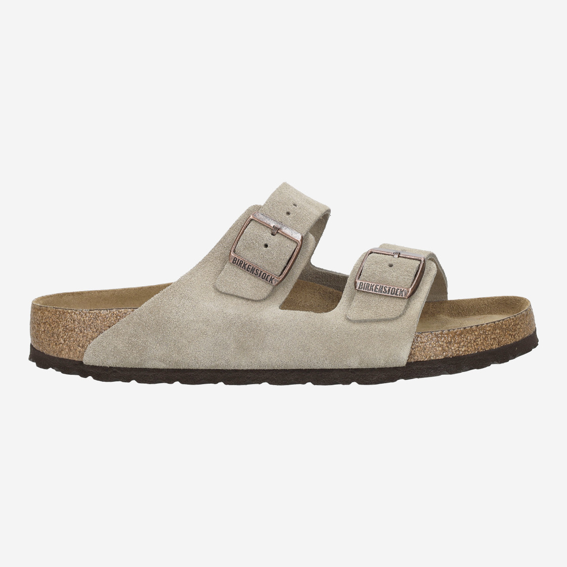 birkenstock ARIZONA SOFT FOOTBED - Beige, dark - Back view