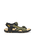 Geox SANDAL STRADA - Green combined - Back view