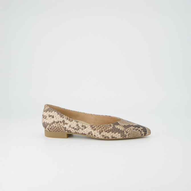 Paul Green 3772-209 - Beige / reptile look - Back view