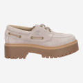 Timberland A2GVF STONE STREET BOAT SHOE - Gray - Back view