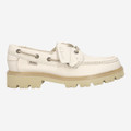 Clarks Cleyhill Boat - Beige - Back view