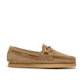 Clarks Godney Boat - Beige - Back view