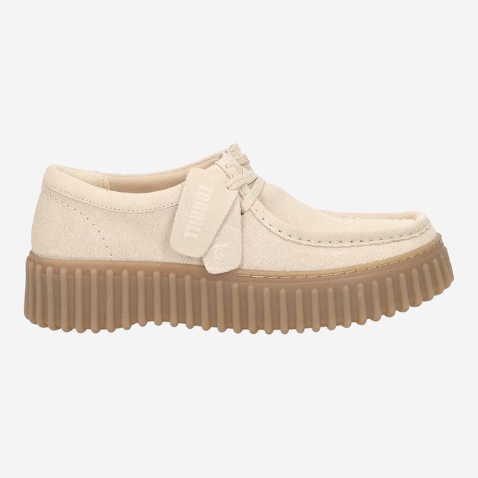 Clarks Torhill Bee - Beige - Back view