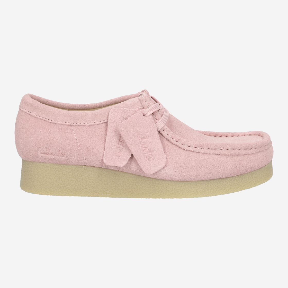 Clarks WallabeeEVOSh - Rose - Back view