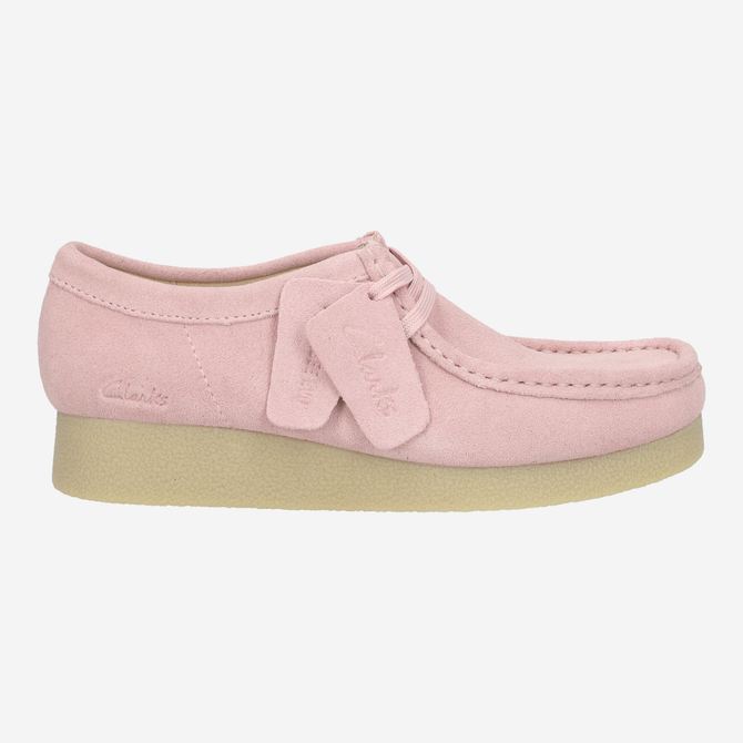 Clarks WallabeeEVOSh - Rose - Back view