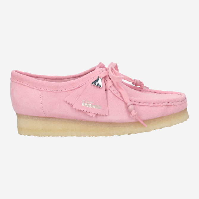 Clarks Wallabee. - Rose - Rückansicht