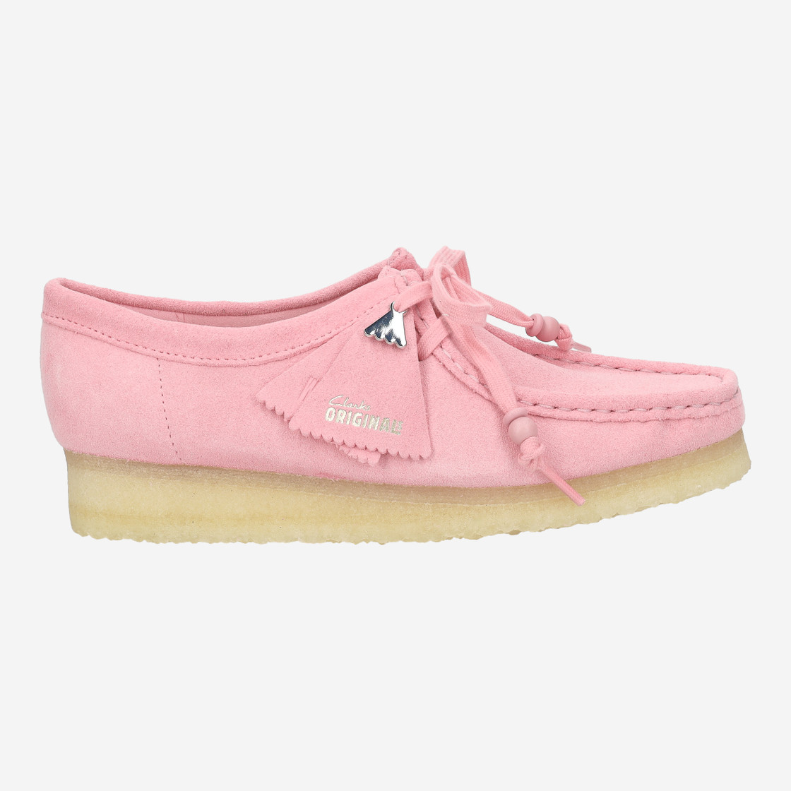 Clarks Wallabee. - Rose - rear view