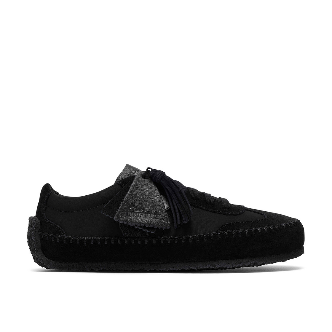 Clarks Tor Low - Black - Back view
