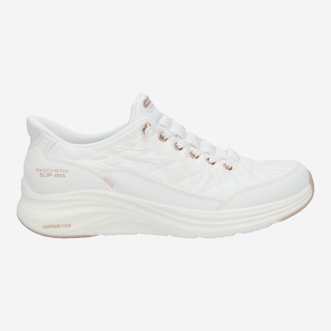 Skechers CONTOUR FOAM - White - Rear view