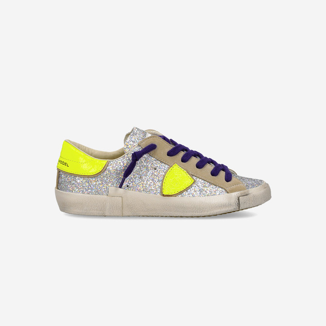 Philippe Model PRSX LOW - Silver - Back view