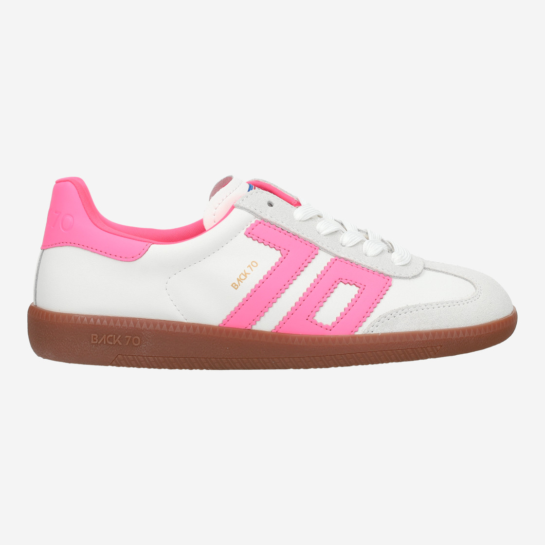 BACK 70 CLOUD - White,Pink - Rear view