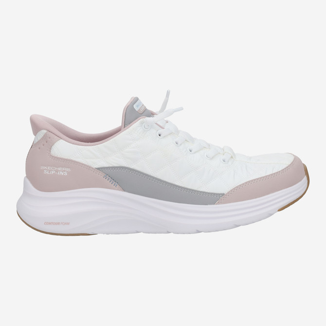 Skechers CONTOUR FOAM - White, combined - Rear view