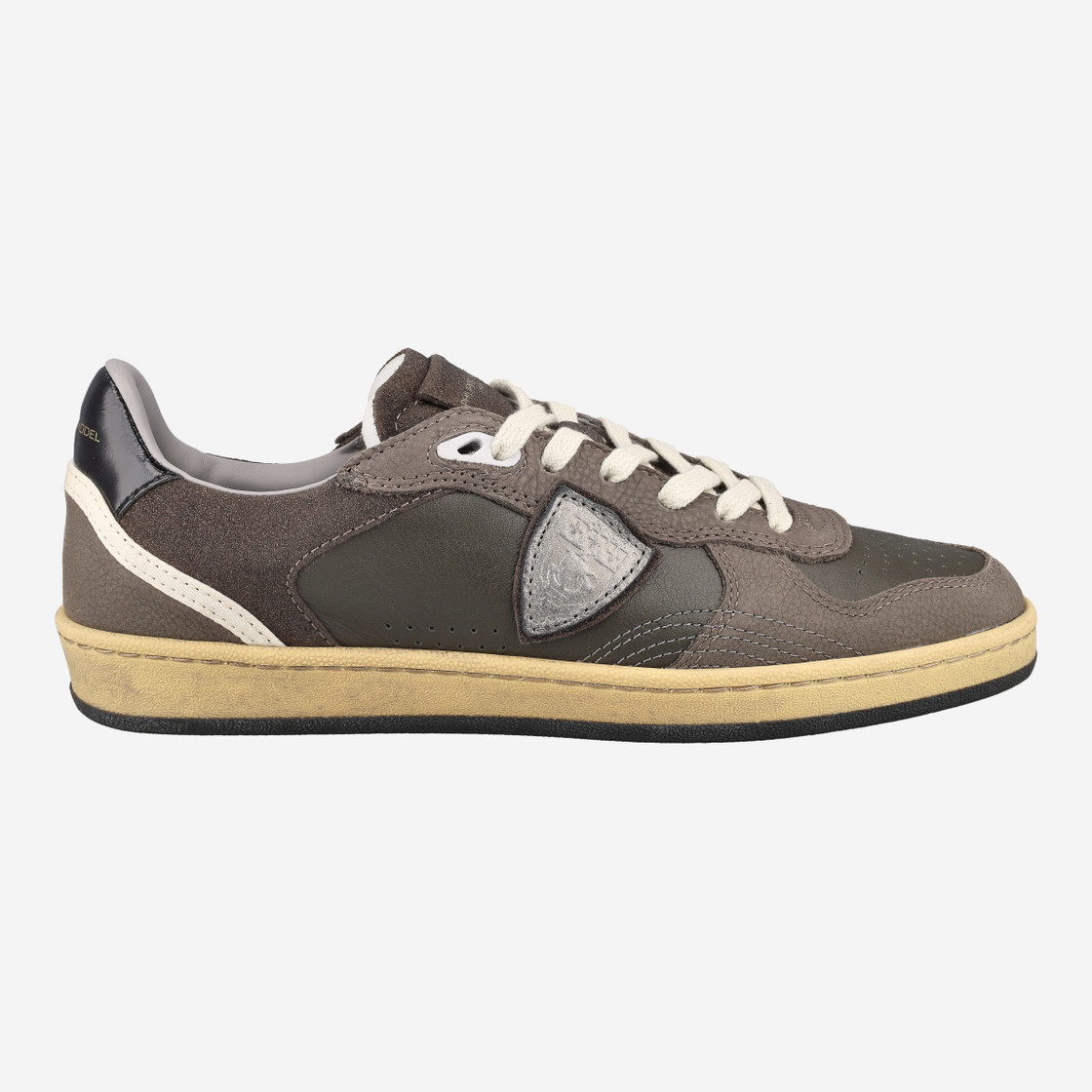 Philippe Model PGAL LOW - Braun / Metallic - Rückansicht