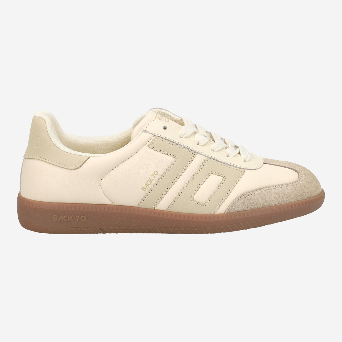 BACK 70 CLOUD - Beige combined - Back view