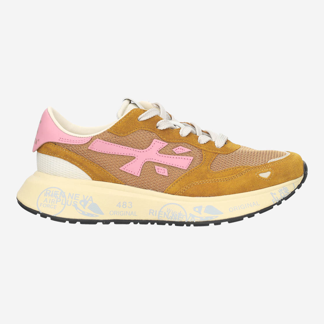 Premiata LAURYN - Yellow - Back view