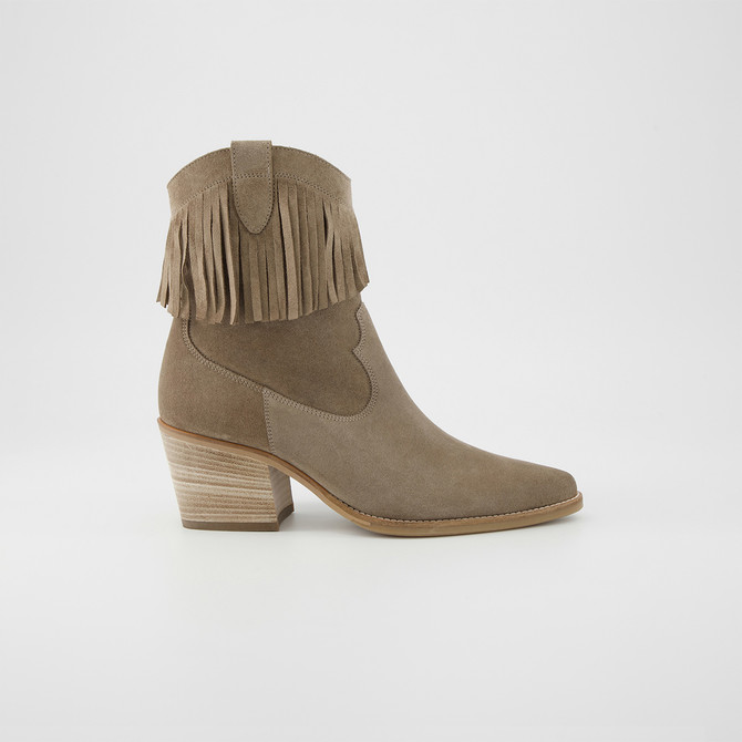 Paul Green 8249-019 - Graubraun - Rückansicht