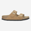 birkenstock ARIZONA SOFT FOOTBED - Brown - Back view