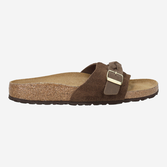 birkenstock OITA BRAIDED - brown, dark - back view