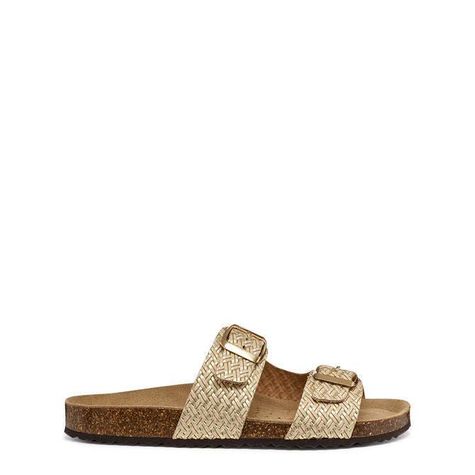 Geox BRIONIA - Gold - Back view