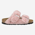 birkenstock ARIZONA SHEARLING - Rose - Back view