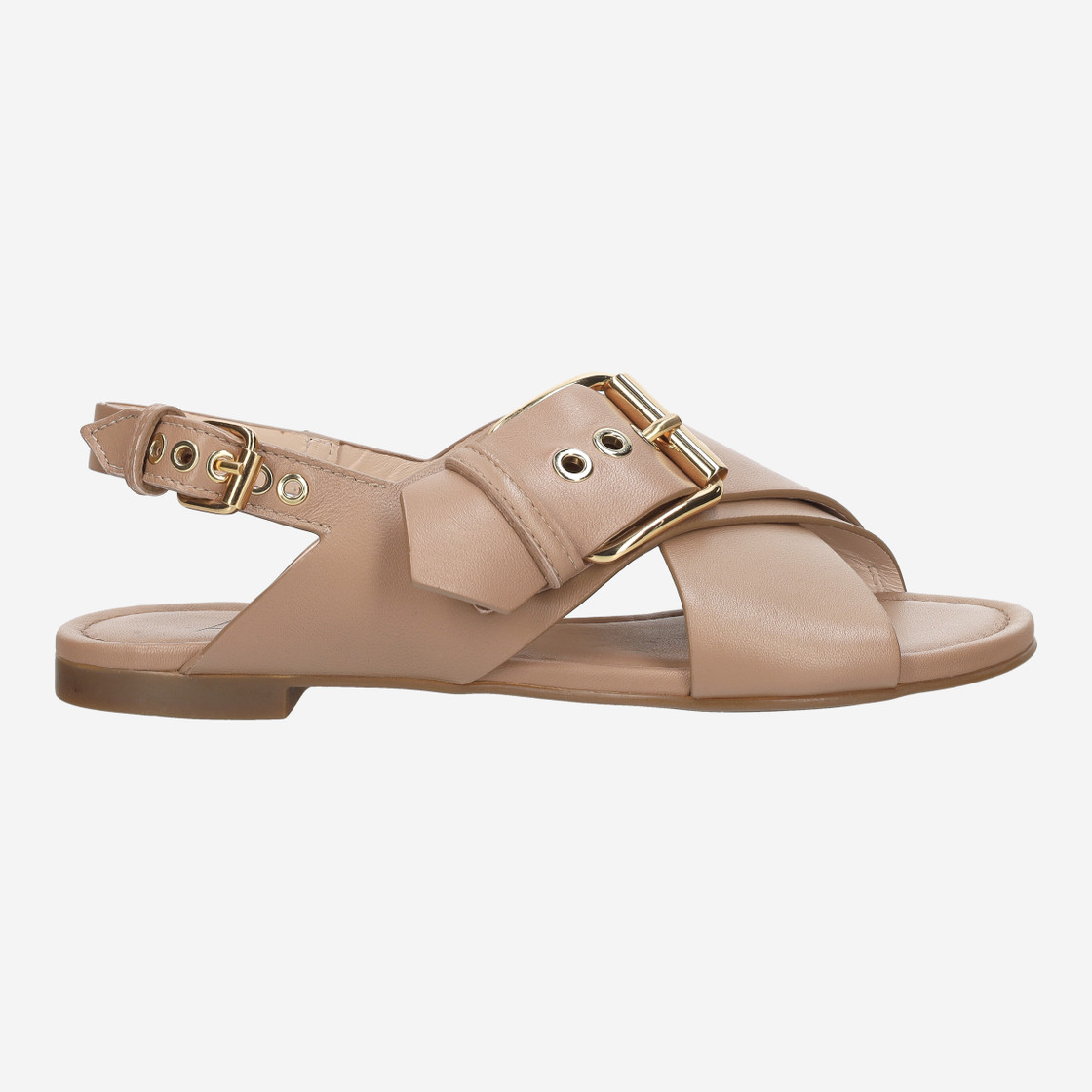 Attilio Giusti SUMMER CRISS CROSS - Brown - Back view