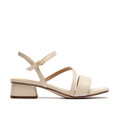 Clarks Serina35 Strap - Beige / Cream - Back view