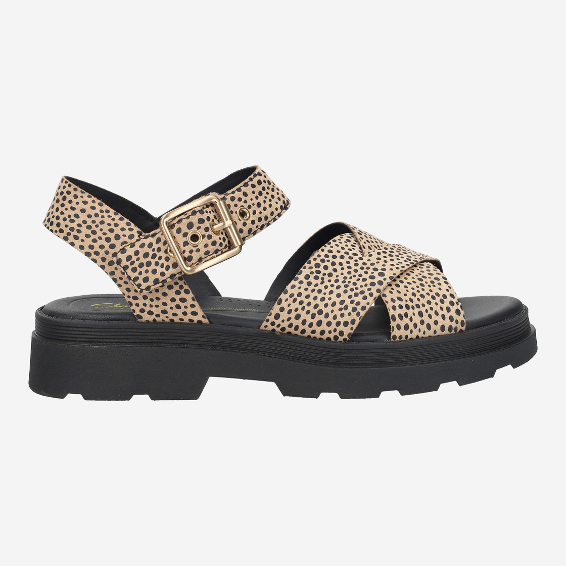 Clarks Orinoco3 Cross - Beige combined - Back view