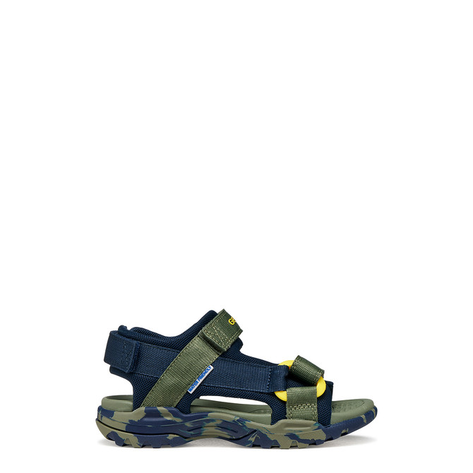 Geox BOREALIS - Green combined - Back view