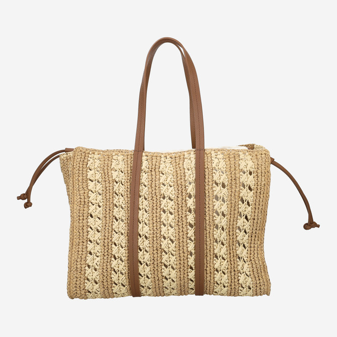Boss BOSS BEYOND Tote RF - Beige - Front view