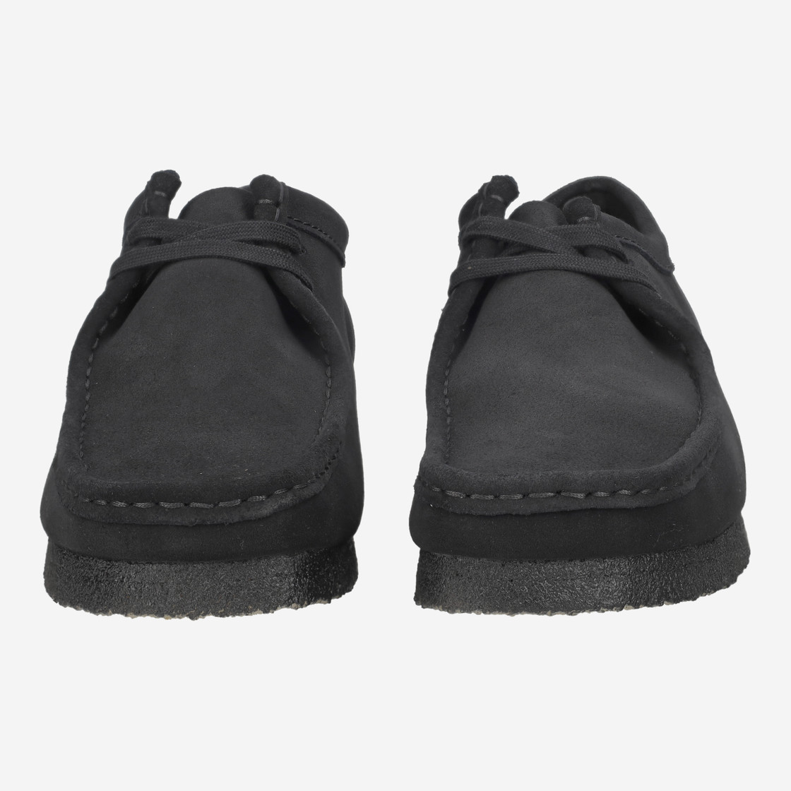 Clarks Wallabee - Black - Front view