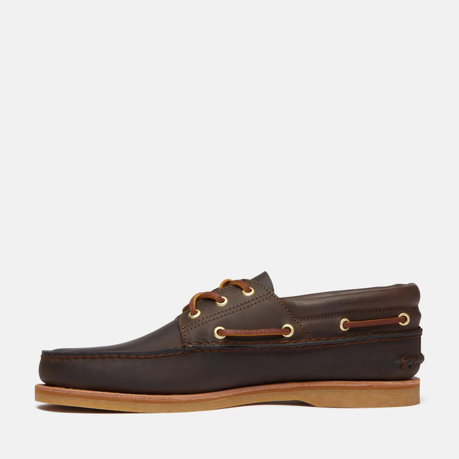 Timberland A2QKY CRAFTED BOAT SHOE - Brown - Front view