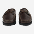 Clarks Godney Boat - Brown, dark - front view
