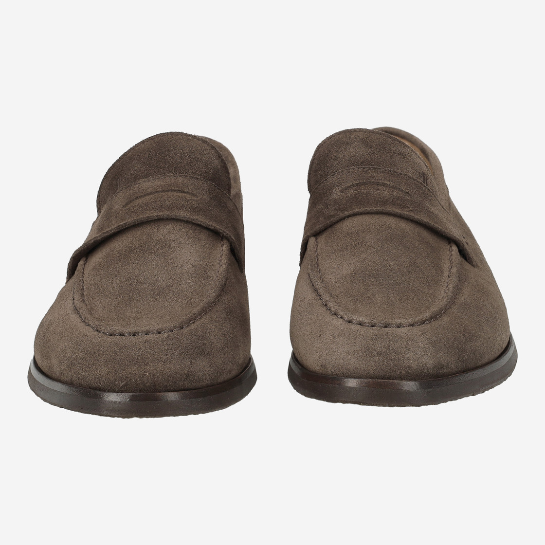 Floris van Bommel Reda - brown, dark - front view