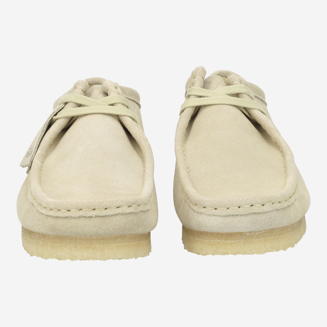 Clarks Wallabee - Beige - Front view