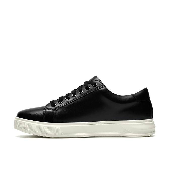 Clarks Goswell Tie - Black - Front view