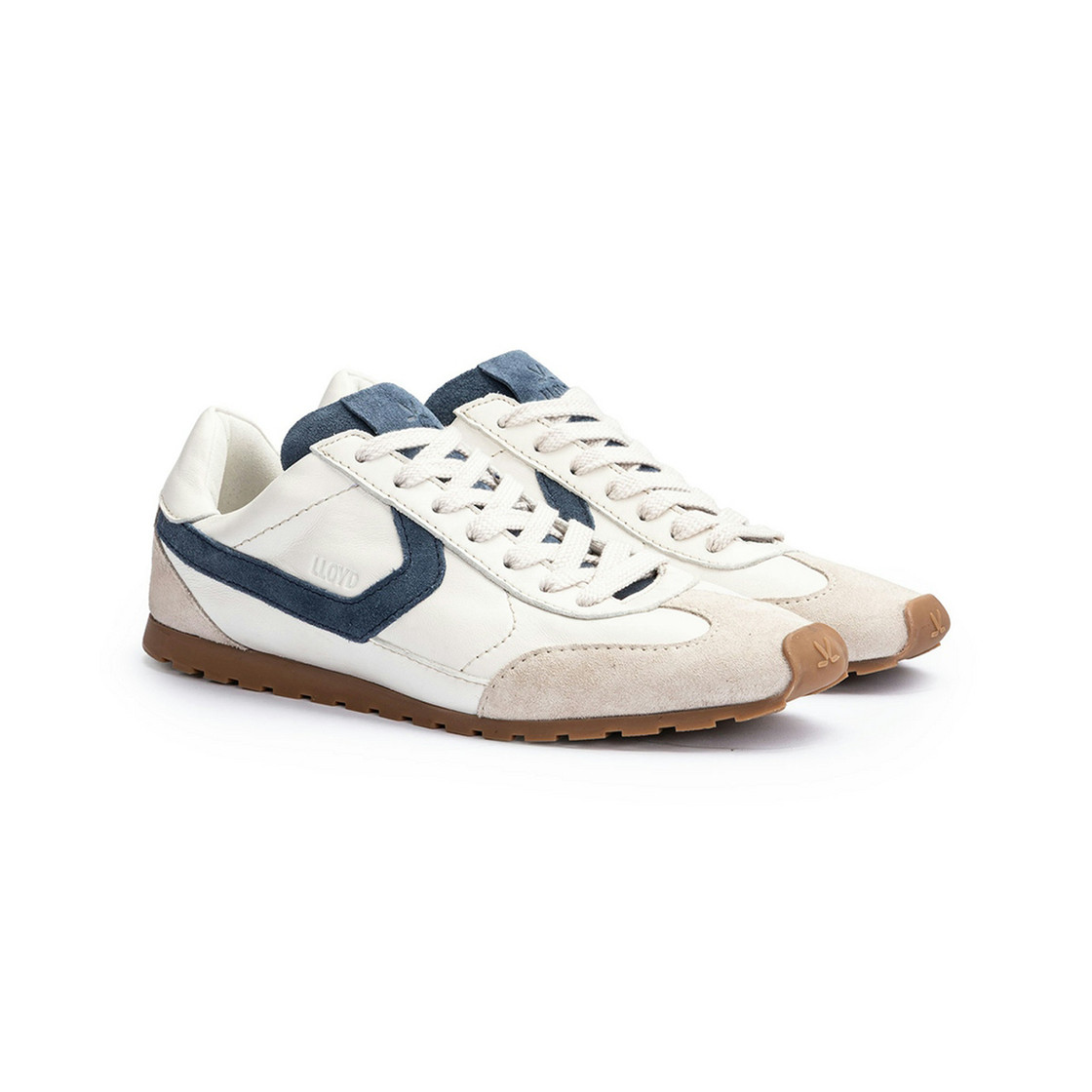 Lloyd VELOCITY M - white / gray combined - front view