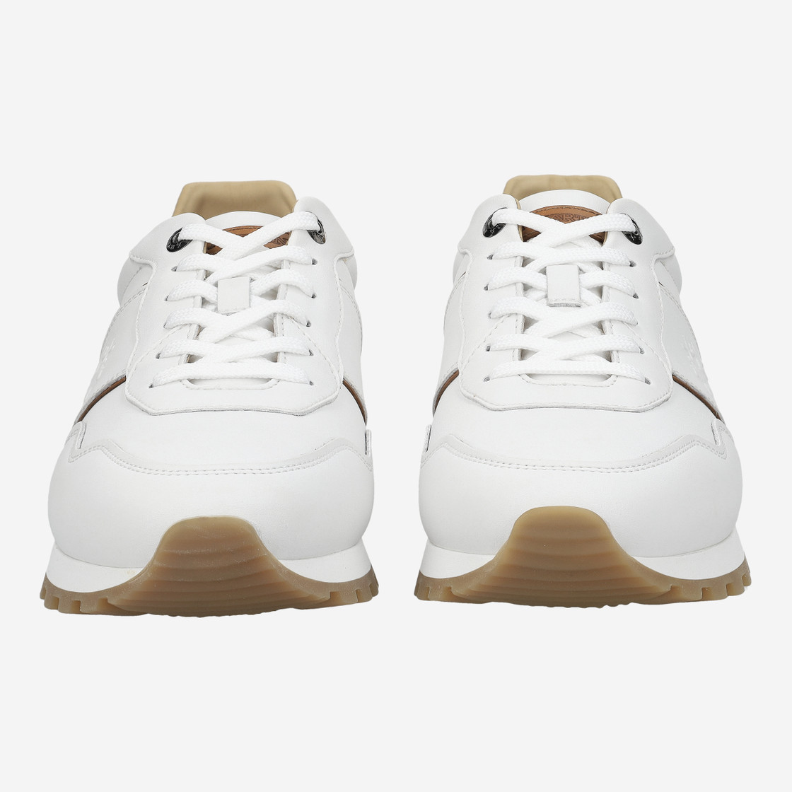 La Martina SCARPA UOMO - White,combined - Front view