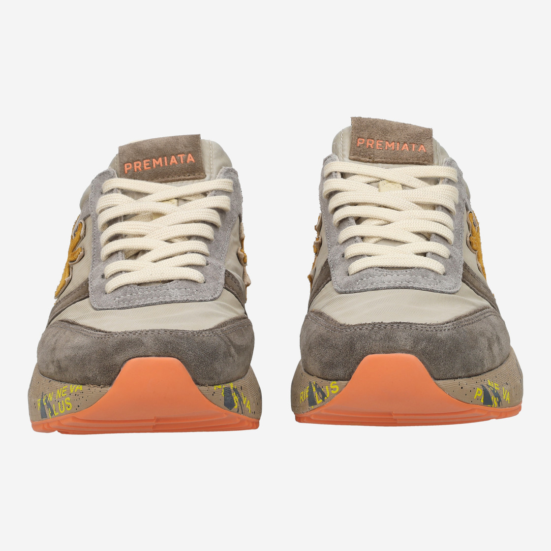 Premiata MICK - Gray - Front view