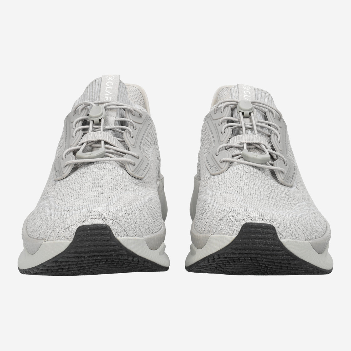 Clarks Pace Rise - Gray - Front view