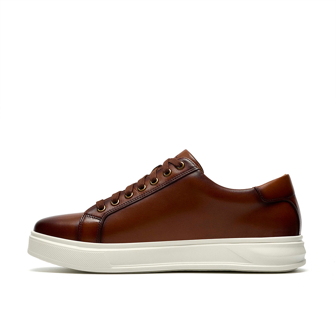 Clarks Goswell Tie - Brown - Front view